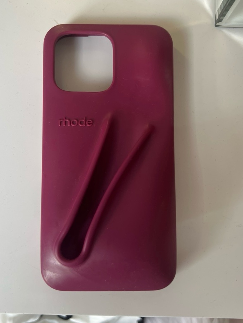 Burgundy rhode iPhone 16 pro max phone case